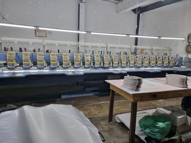 Maquina de bordado industrial tang 18 cabeças  - Foto 2