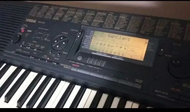 Teclado yamaha PSR-E473 Arranjador + fonte e estante partitura - Home