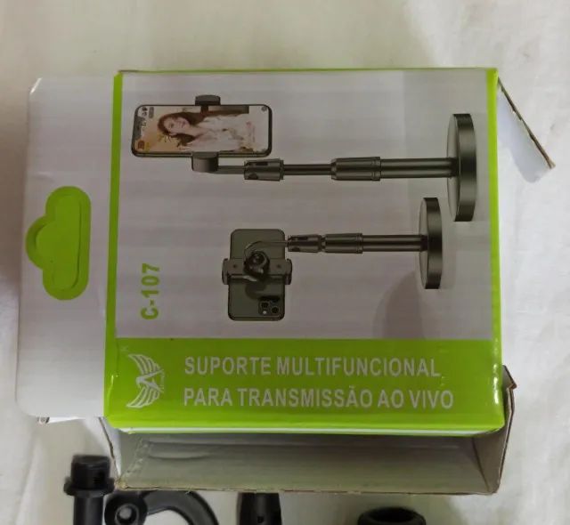 Suporte Celular Multifuncional Original Na Caixa 30 - Foto 3