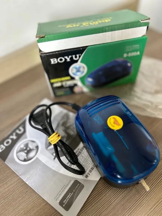 Compressor bomba de ar Boyu S 500A 4 Lts min. Aquários de até 100 litros - Foto 5