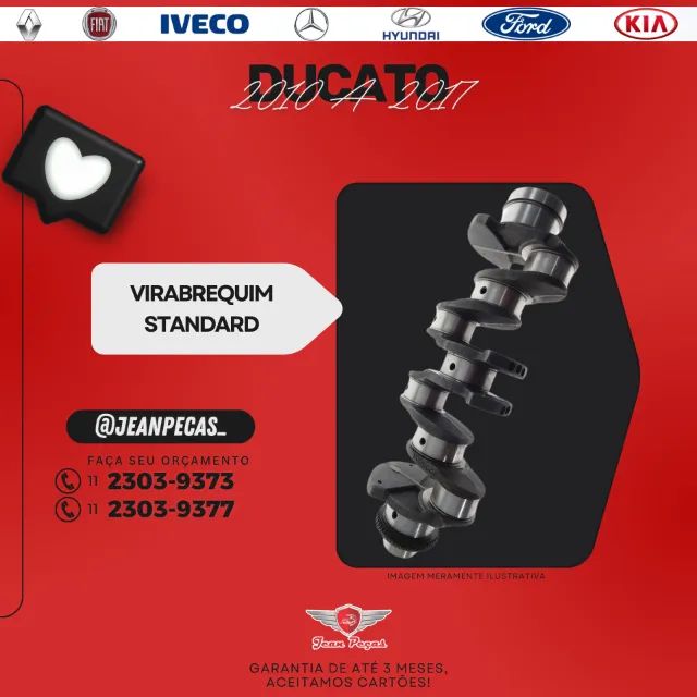 virabrequim std - ducato