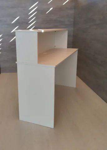 recepção reto light simples 135cm - Foto 3