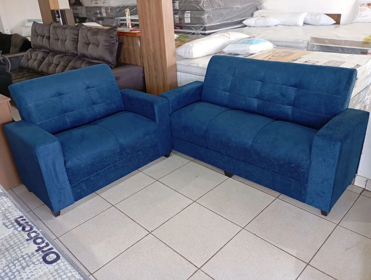 Sofá 3 e 2 lugares. - Foto 3