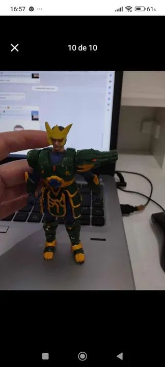 Bonecos shurato e Samurai warrior Valor da unidade - Foto 3