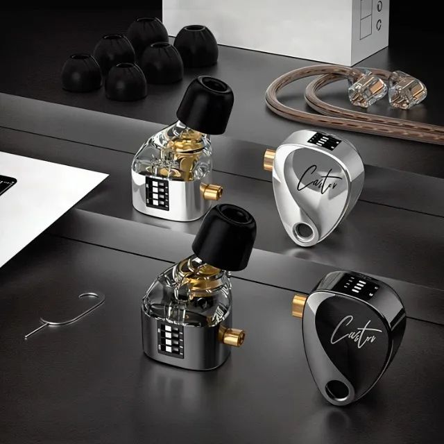 Fone de Ouvido Kz Castor sem Mic Retorno de Palco Original Lacrado - Foto 2