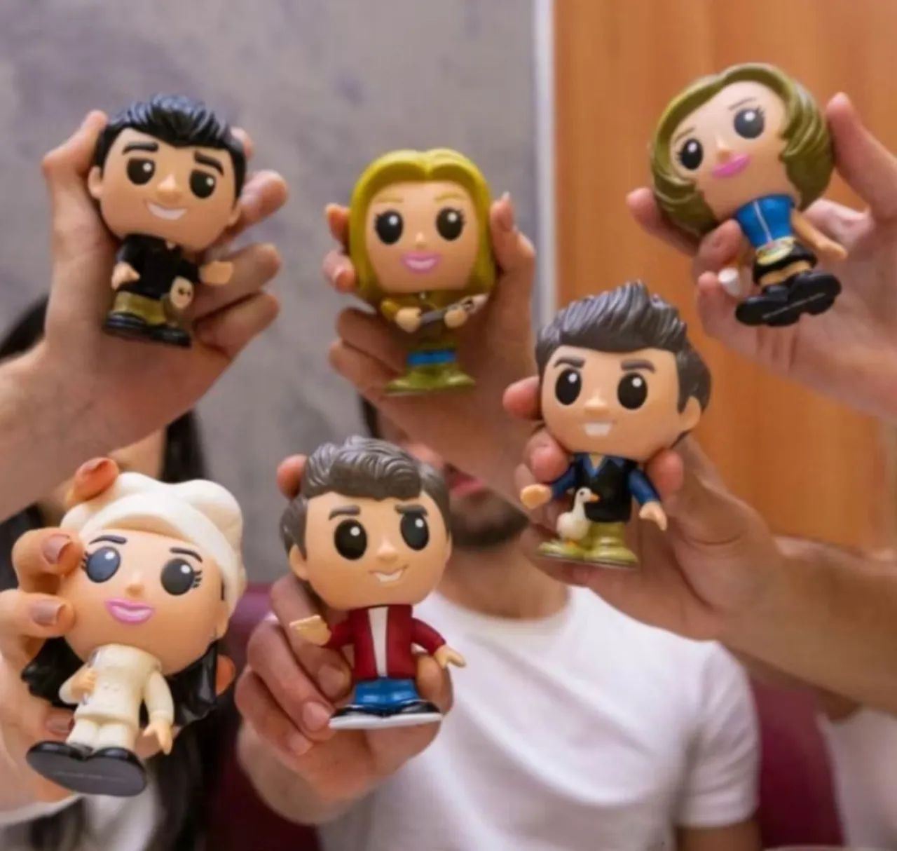 Coleção 6 Bonecos Seriado Friends (Oficial Johnny Rockets) - Foto 6