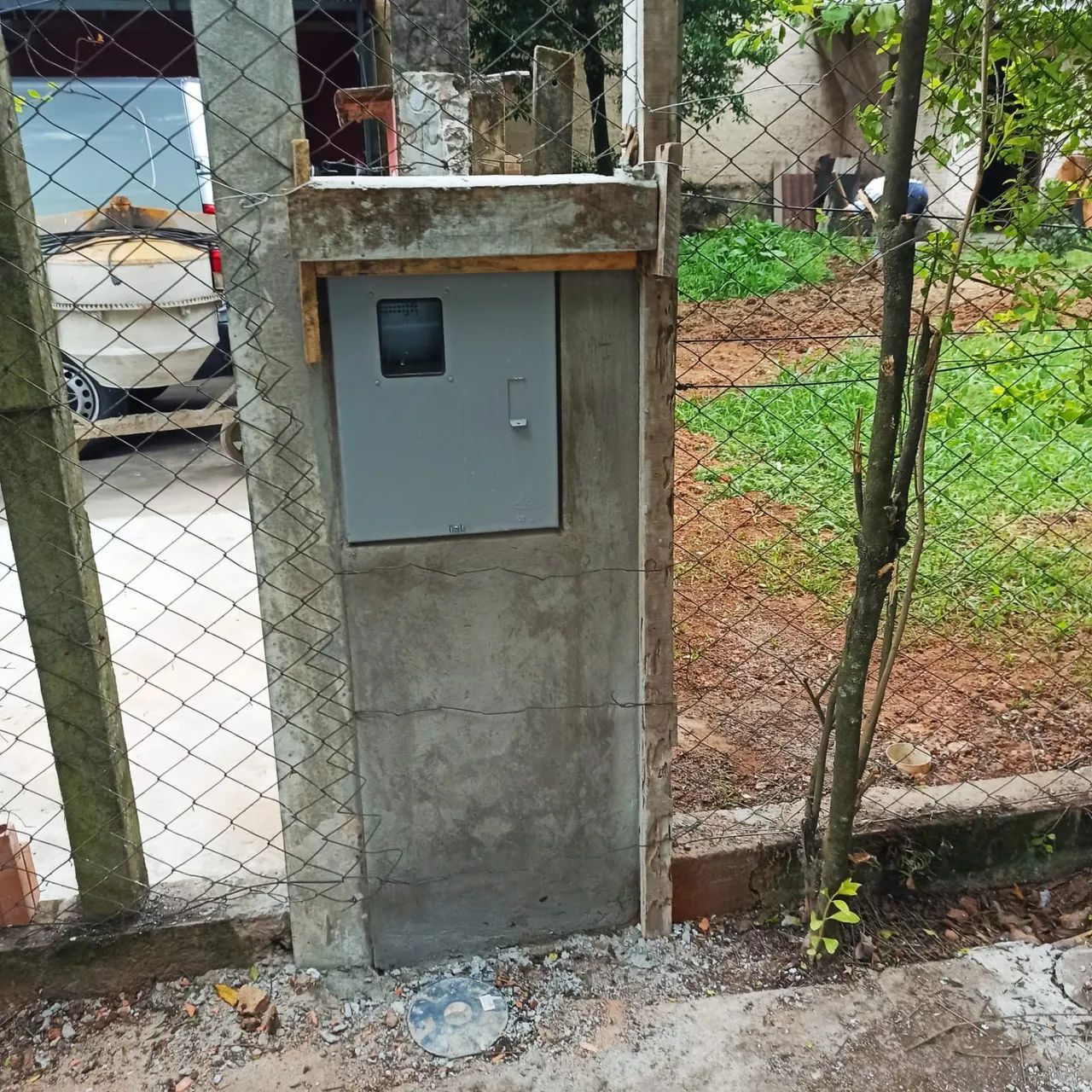 Copel e Cocel, montagem de padrão copel, cocel e postes duplo T