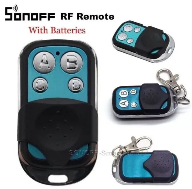 Controle Remoto Rf 433mhz 4 Canais Sonoff - Original   Arduino Automação COD-AM260   