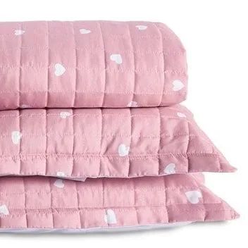 Kit Coordenado Coração 07 Peças Queen - Foto 3