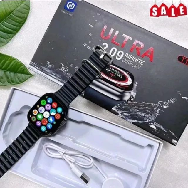 Relógio swartwatch T10 tela 2.09 polegadas 