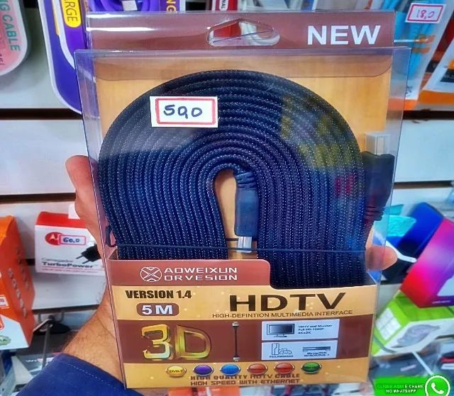 Cabo hdmi x hdmi 5 Metros 