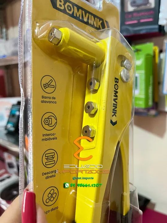 Rebitadeira Alicate Rebitador Manual 10 Polegadas - Foto 2