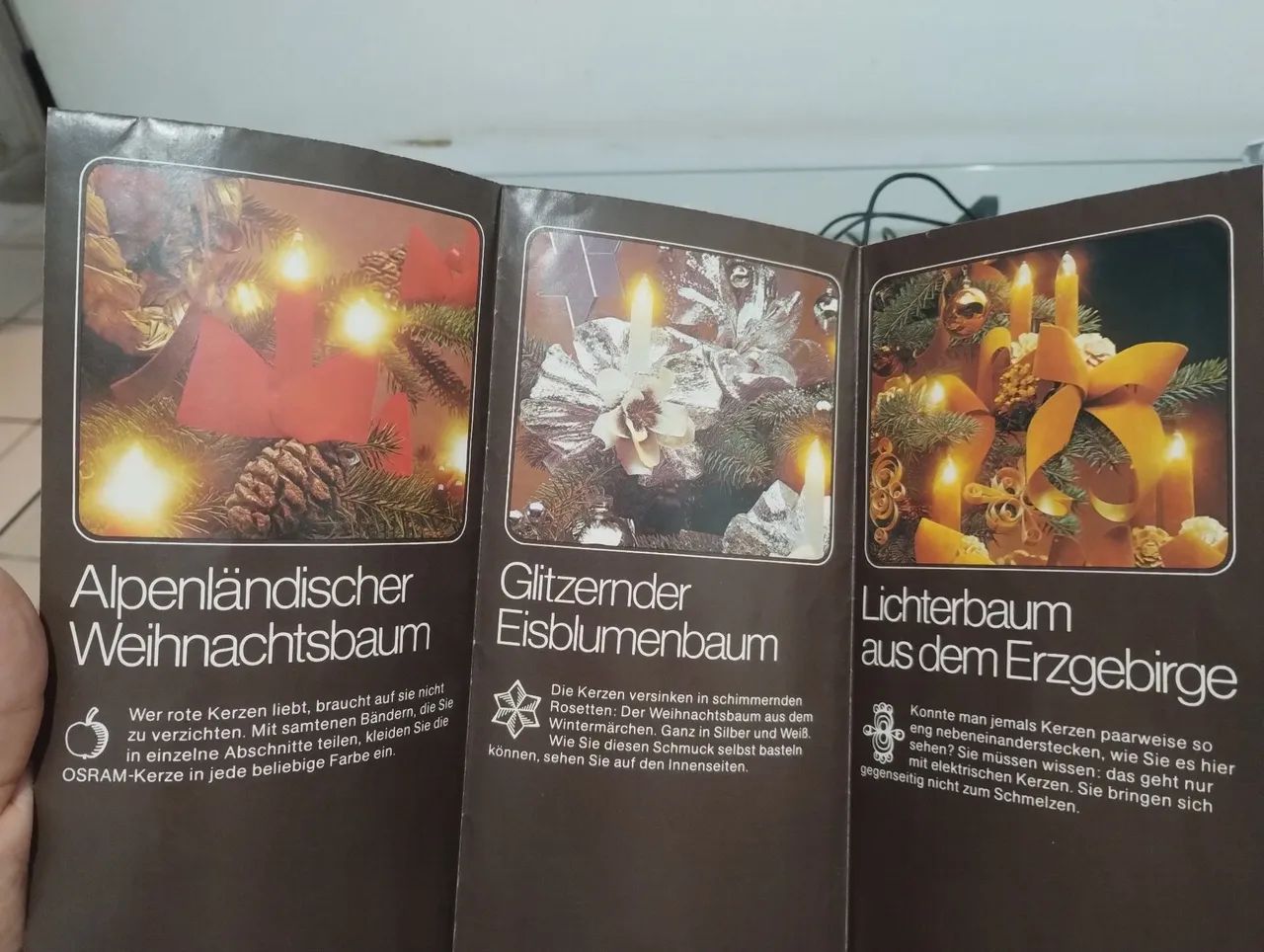 Velas de natal OSRAM..VINTAGE E RARA - Foto 6