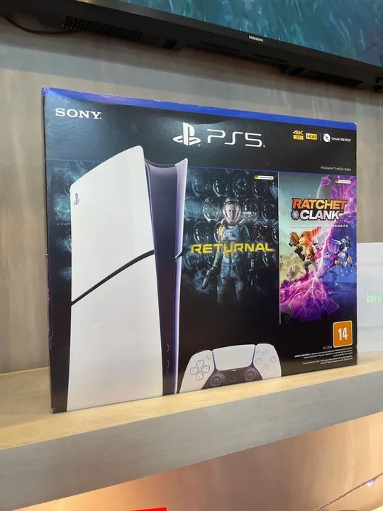Playstation 5 Mídia Digital Digital Edition - Novo - Lacrado