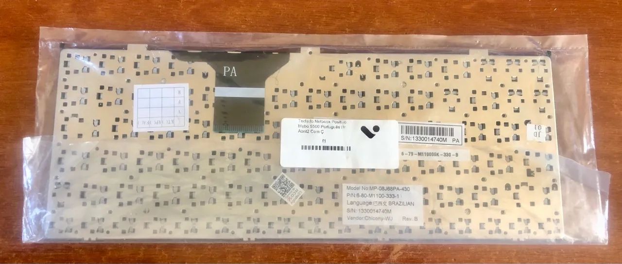 Teclado Netbook Positivo Mobo 5500 - Foto 2
