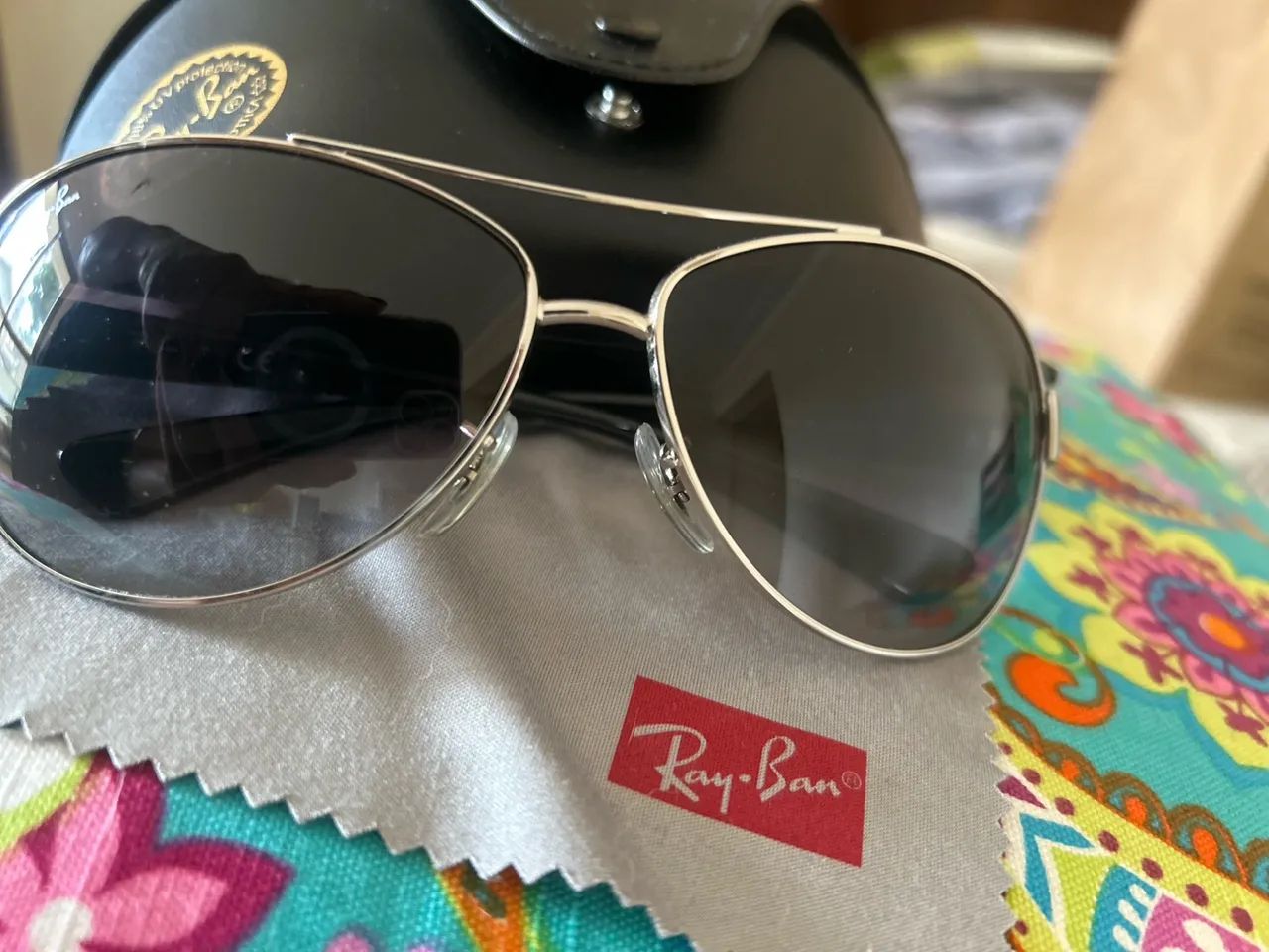 Óculos de Sol Ray-Ban Aviator - Foto 5