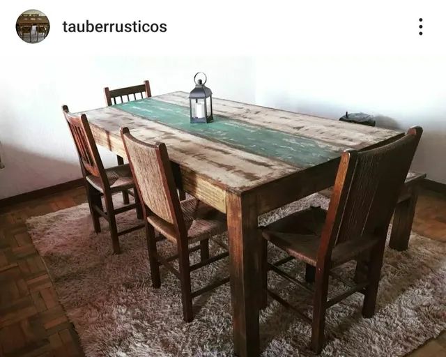 Rustic Wooden Table – Custom-Made!!64962115602561120