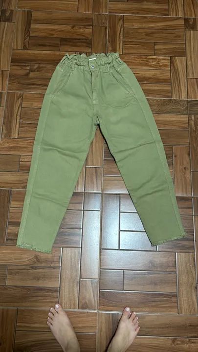 Calça jeans verde my favorite things
