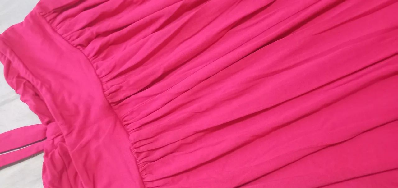 Vestido malha rosa - Tamanho P - Foto 5
