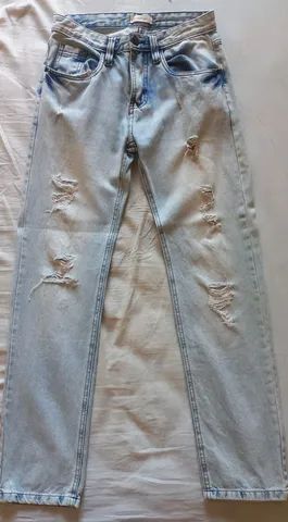 Calça jeans tamanho 14 anos