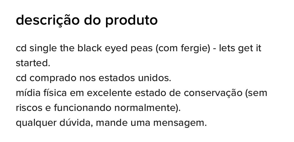 CD Single The Black Eyed Peas - Let's Get It Started - Foto 4