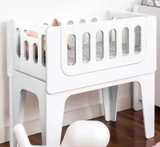 Mini Berço para bebê em madeira - Foto 4