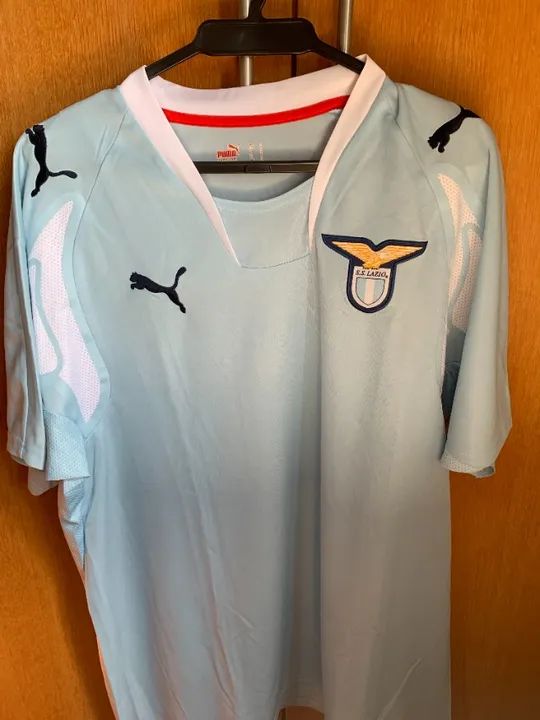 Camisa Lazio 2007/2008 (Seminova - G/L) - Foto 2