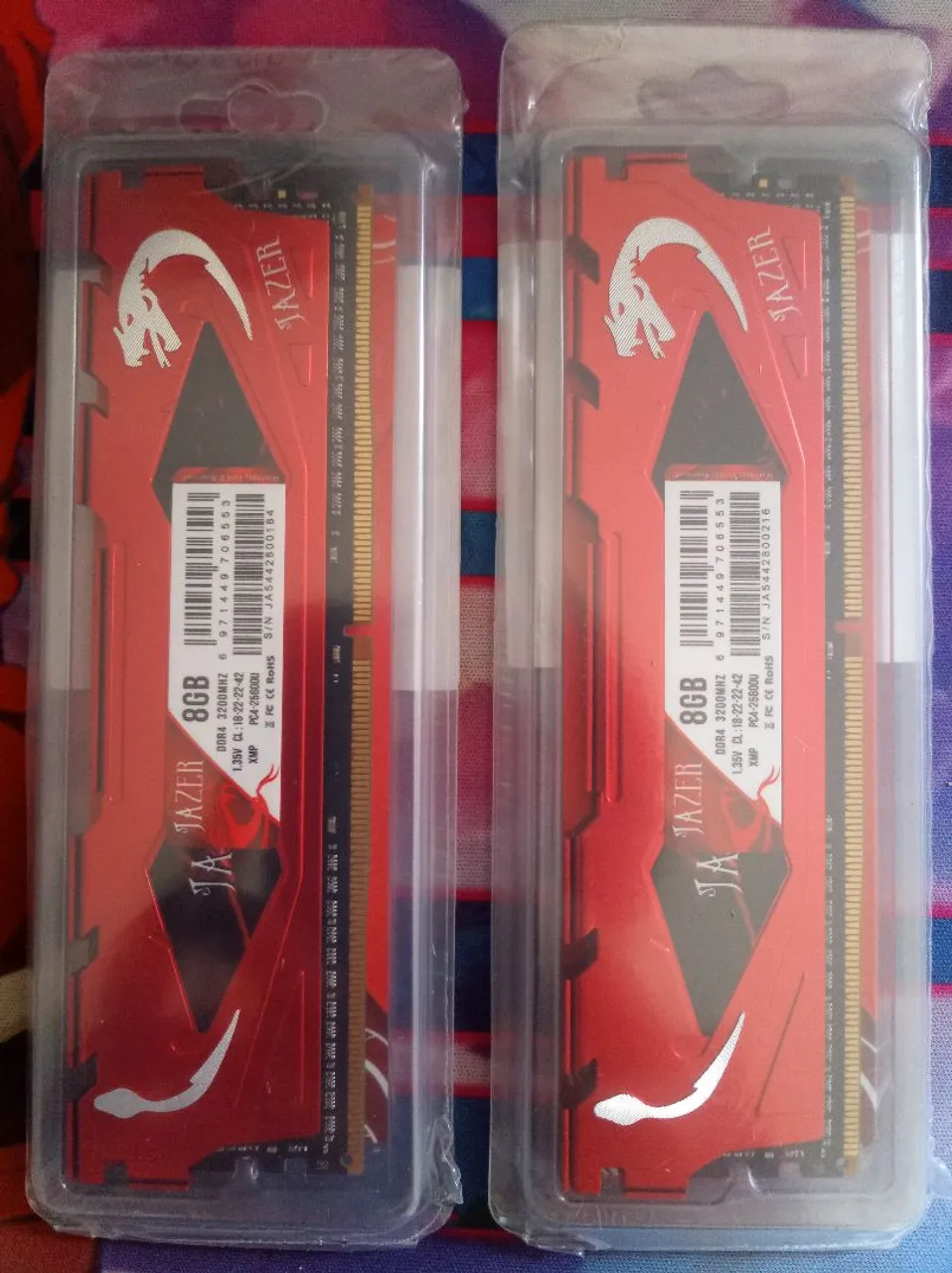 Memória RAM Jazer DDR4 8GB 3200MHz