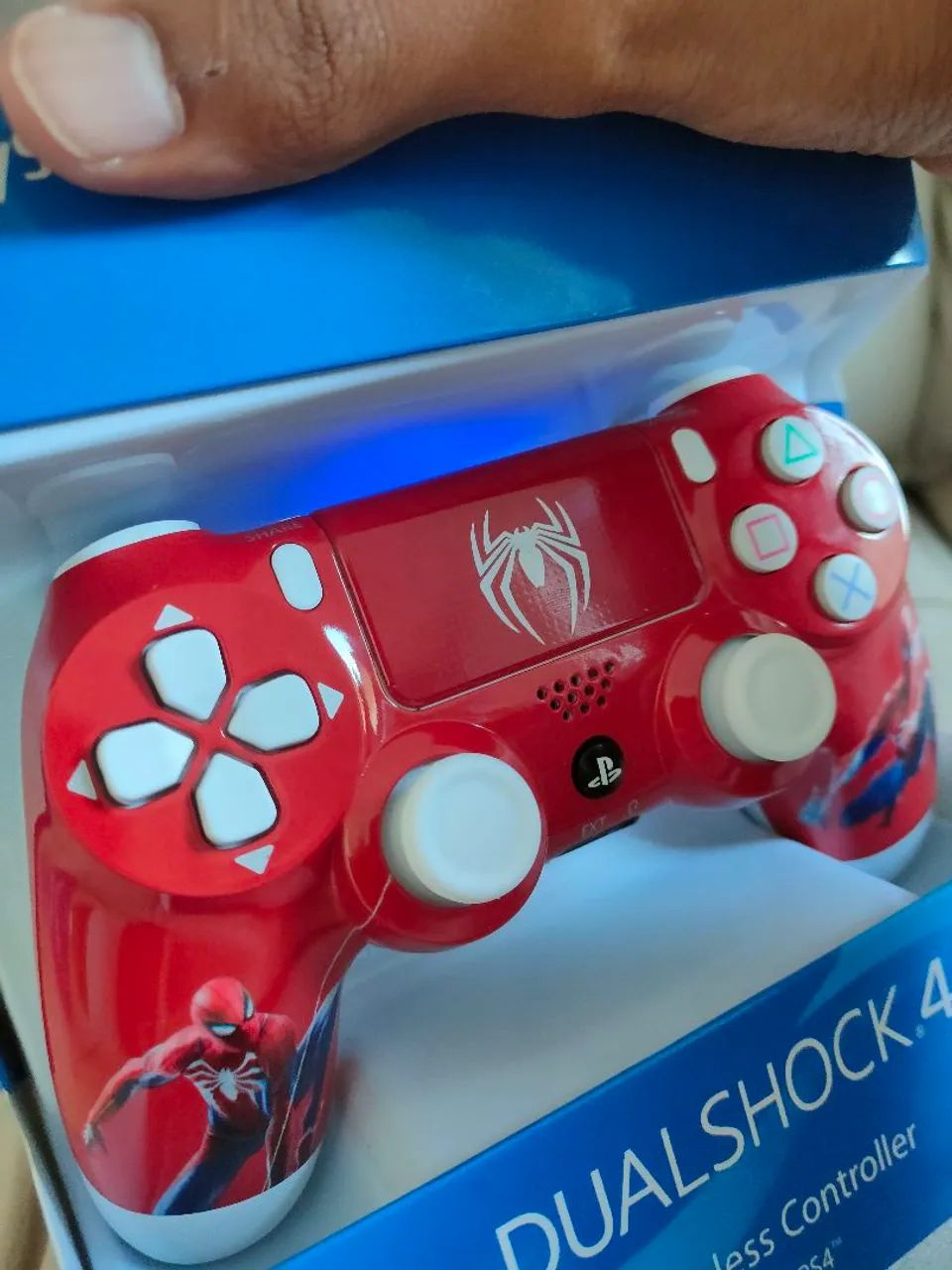 Controle Dualshock 4 Spider-Man PS4 - Foto 3