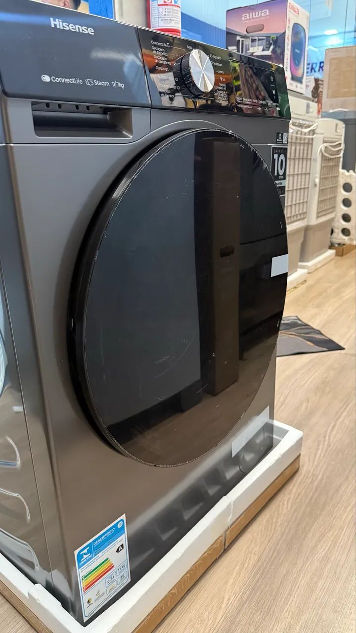  Lavar e Seca Hisense 11kg e 13 kilos WD 3s1143bt2  NOVAS 