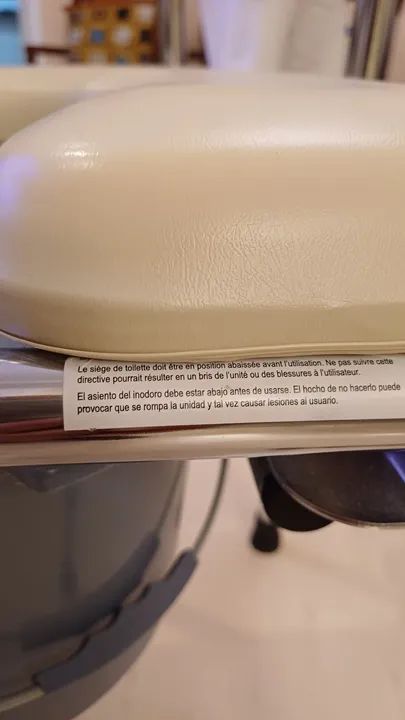 Cadeira de banho e higiene Guardian - Foto 5