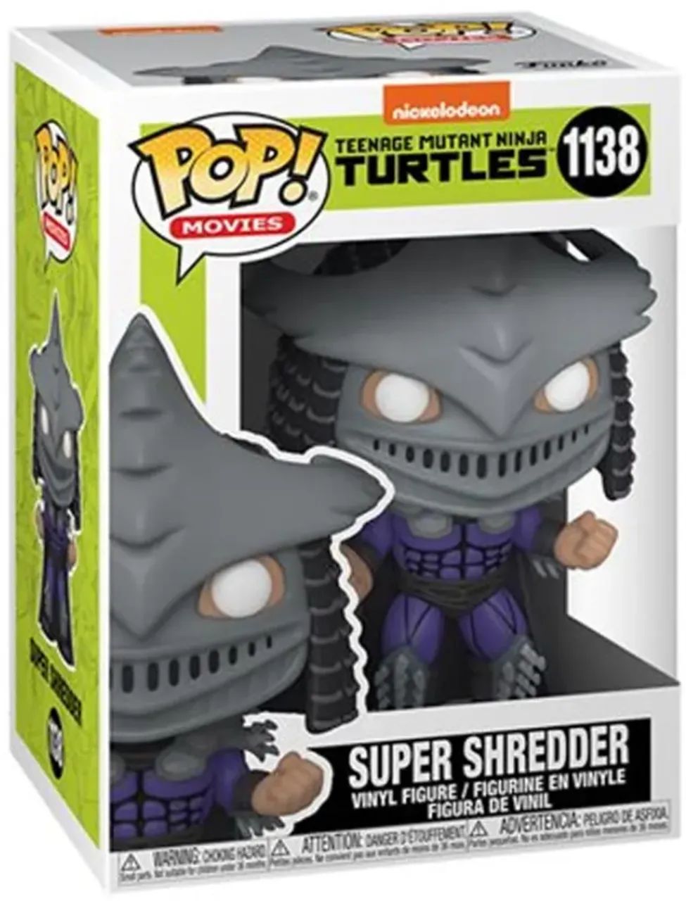 Funko Pop Teenage Mutant Ninja Turtles Super Shredder 1138 Novo Original
