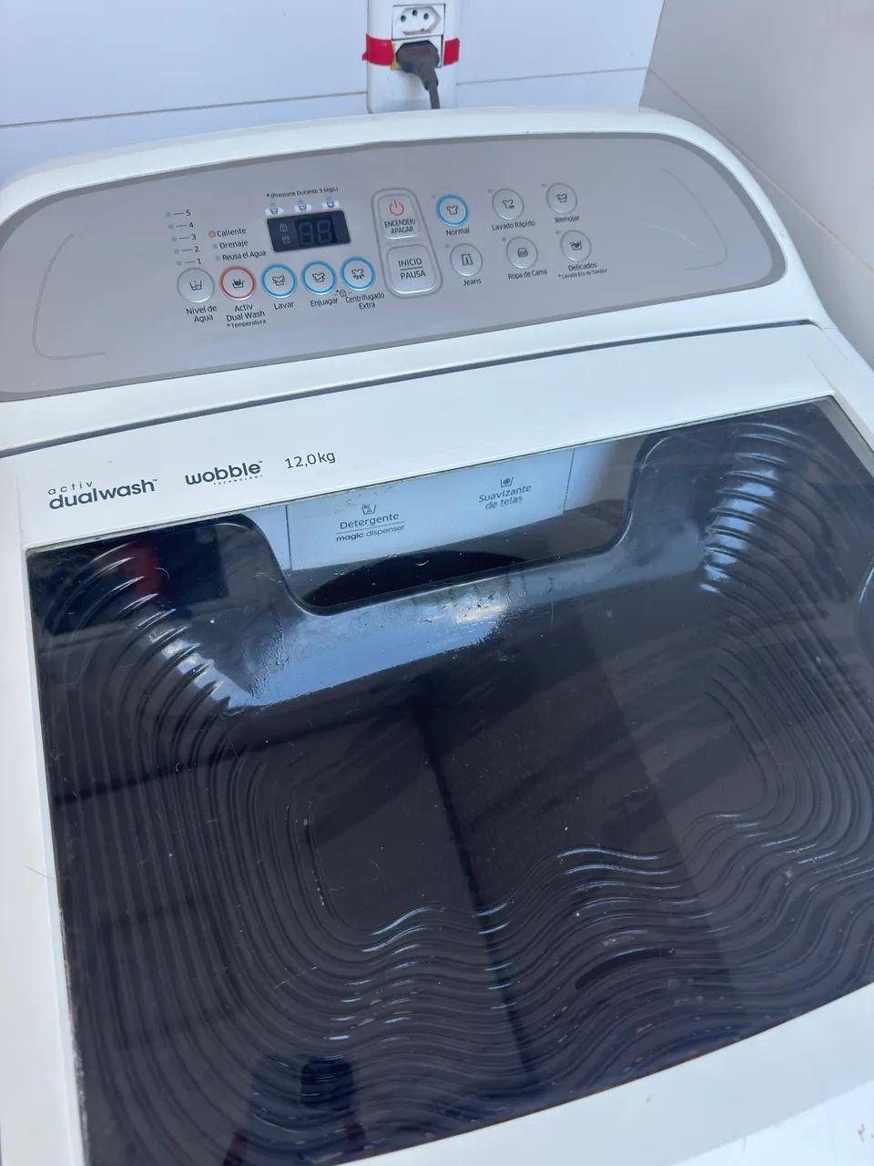 Vendo Máquina de Lavar 12 kg Samsung Dual Wash 220V