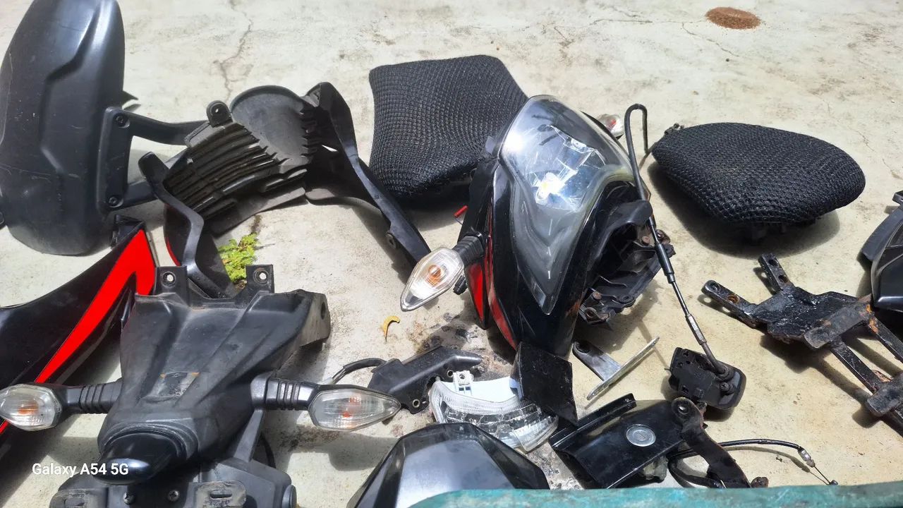Peças de moto apache 200cc 4.000 - Foto 4