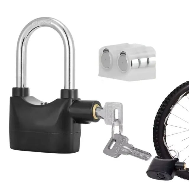 Cadeado Com Alarme Sonoro Anti-furto Comércio moto Prova De Água-Pronta Entrega - Foto 3