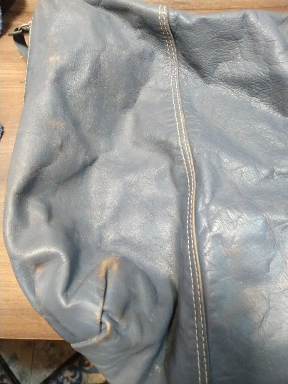 Bolsa de Ombro Transversal em Couro Corello - Foto 5