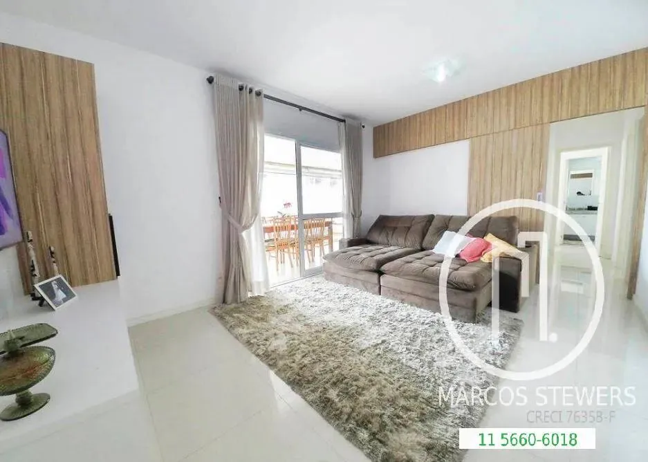Apartamento com 95 m² e Varanda Gourmet na Granja Julieta, Floresce