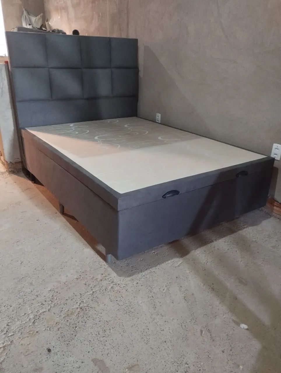 Cama Box Baú com Cabeceira e Amplo Espaço Interno - Foto 2