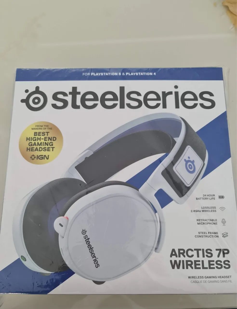 Headset SteelSeries Arctis 7P Wireless - Novo
