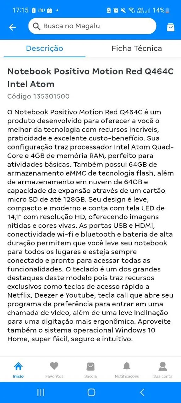 Notebook positivo - Foto 3