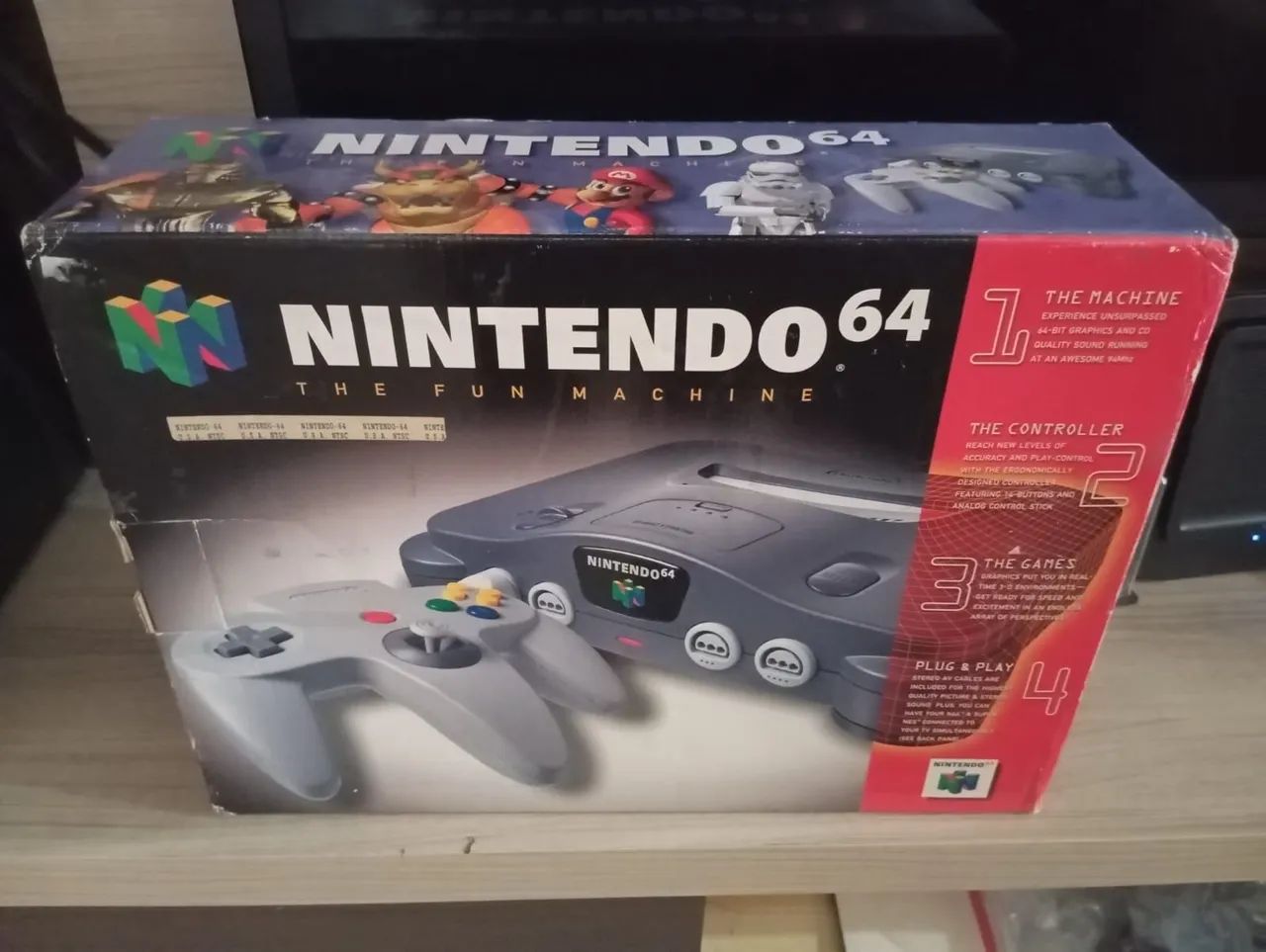 Nintendo 64 - Console Completo e Original