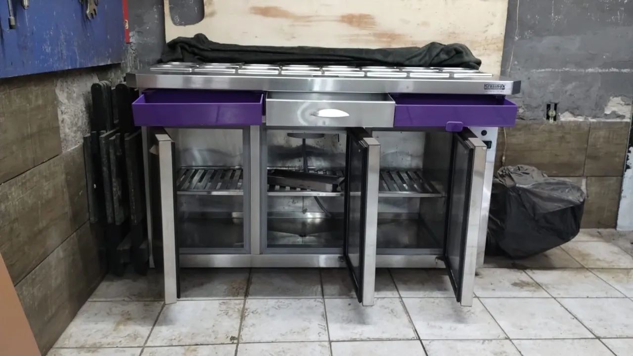 Ilha expositora com Cubas para Sorveteria/Restaurante - Foto 5