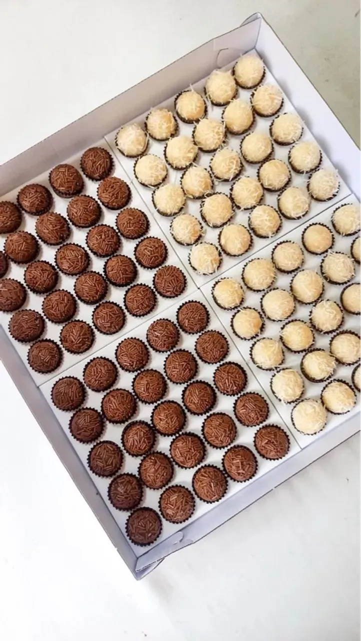 100 brigadeiros gourmets