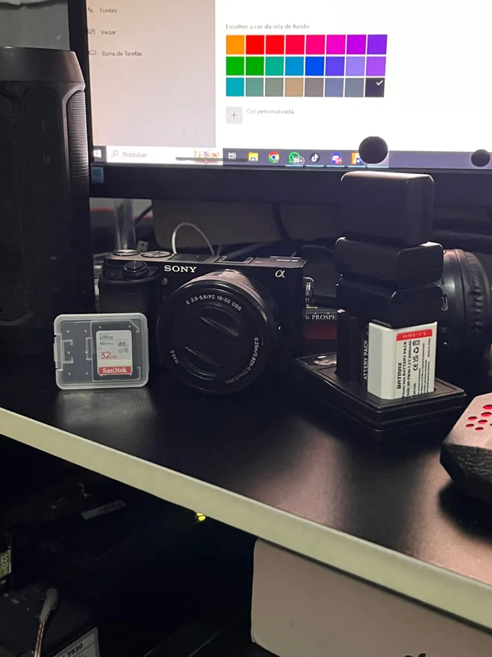 Câmera Sony a6000 - Ótimo estado!