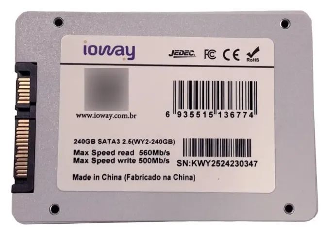 Disco Sólido Interno Ssd 240gb Ioway (Entrega) - Foto 2