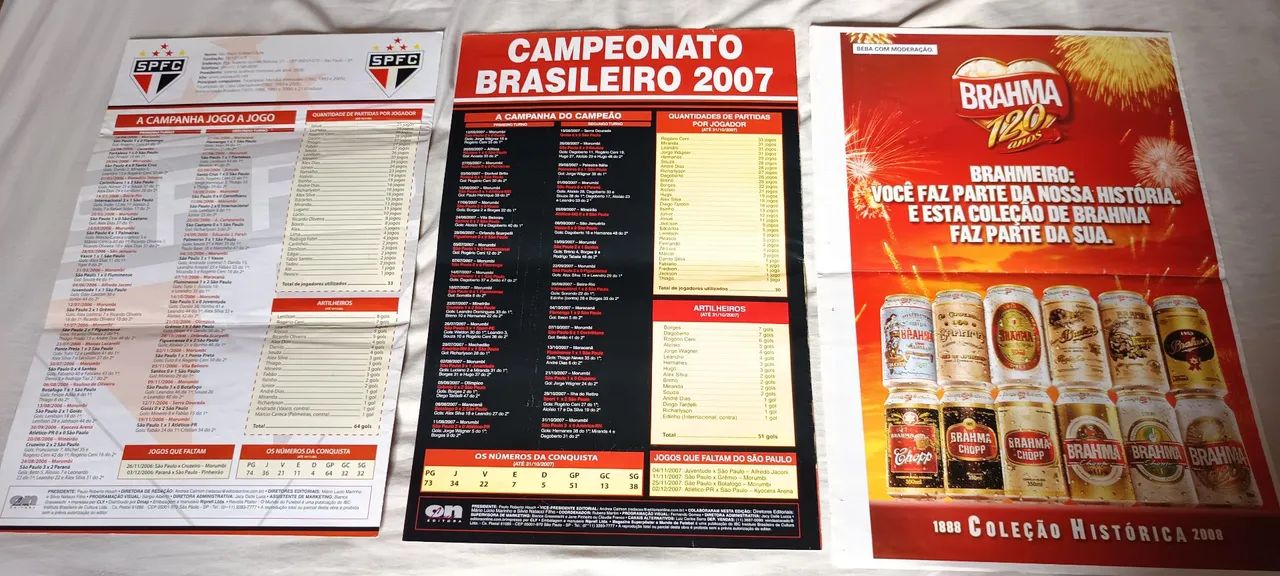 Pôsteres São Paulo Tri-Hexa 2006/2007/2008 - Foto 2