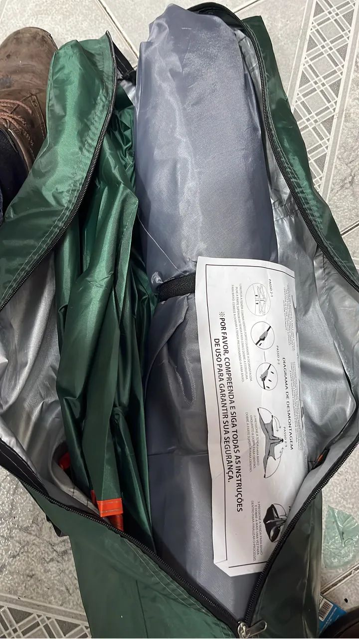 Barraca nova na caixa nunca usou 