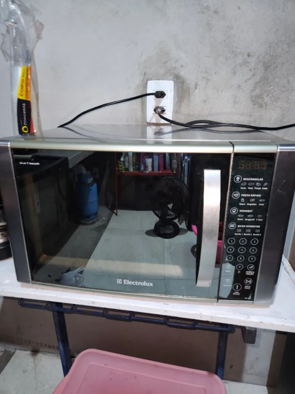 Micro-ondas Electrolux 31Litros Inox - LEIA O ANUNCIO