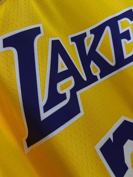 Regata NBA Los Angeles Lakers N°23 James Edição 75 anos NBA - Foto 2