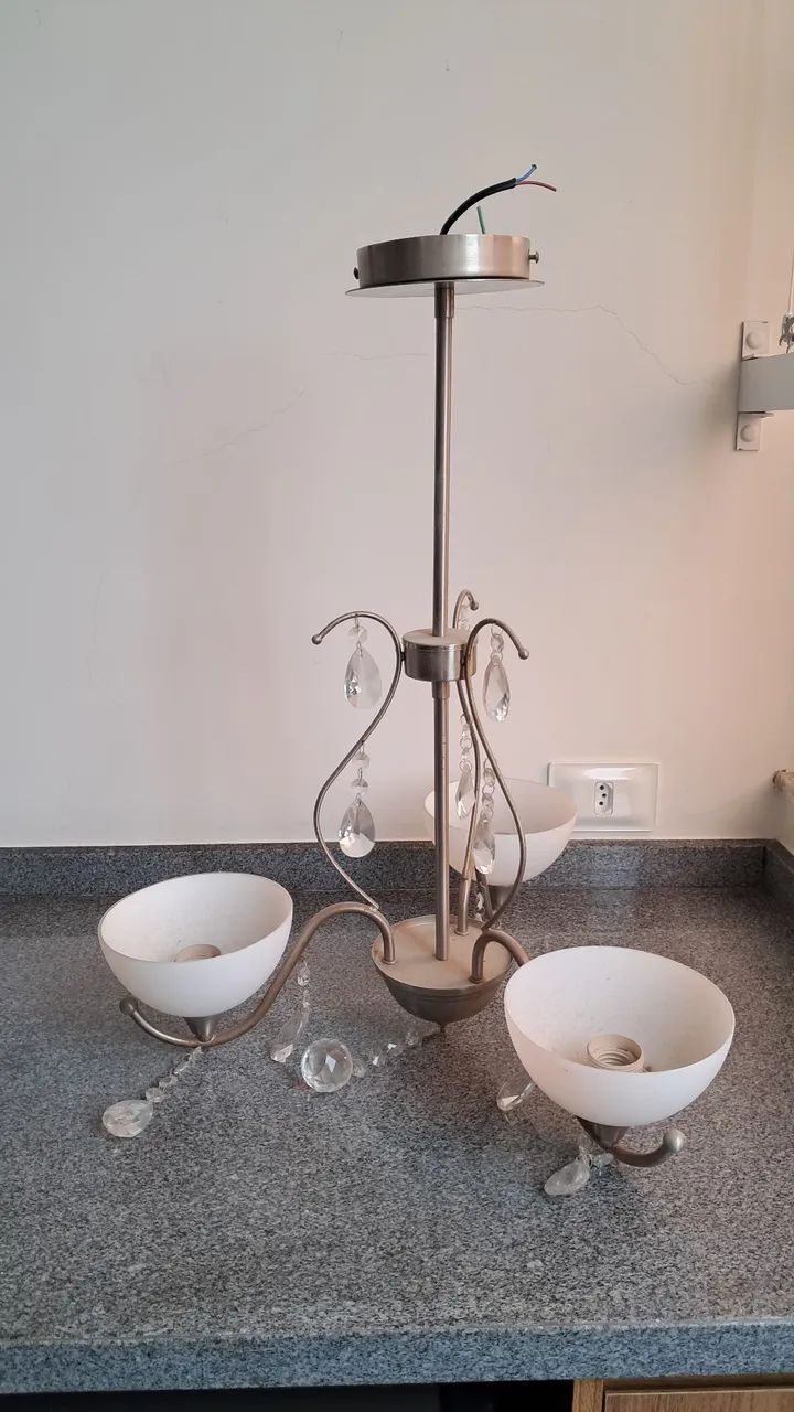 Lustre com pingentes - Foto 2